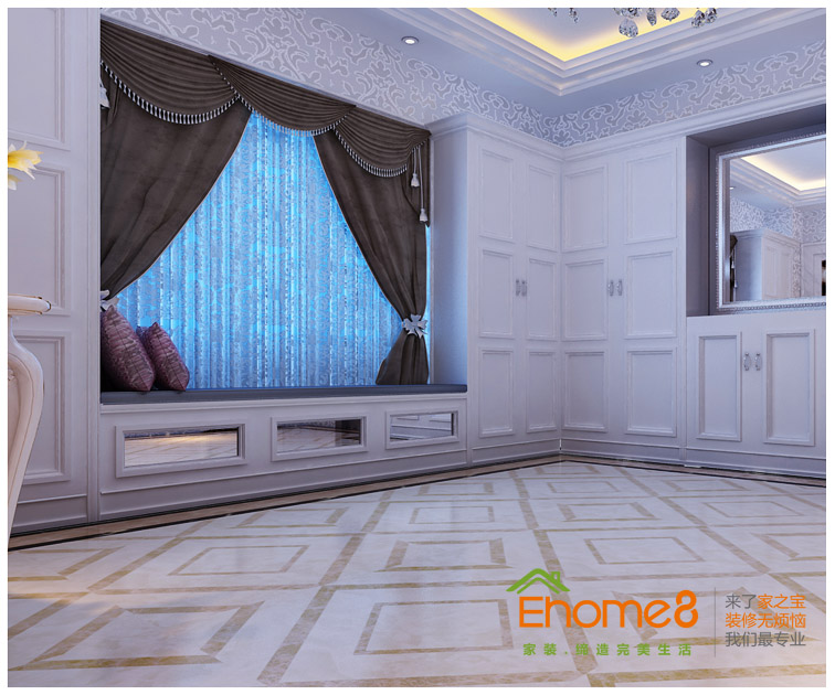 保利大江郡入戶門廳裝修效果圖