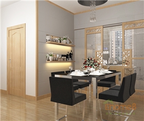 恒大城75㎡兩房一廳現(xiàn)代簡約風(fēng)格裝修效果圖