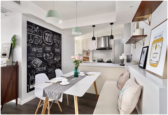 餐廳面積小怎么辦?換成卡座 漂亮實(shí)用更省空間!